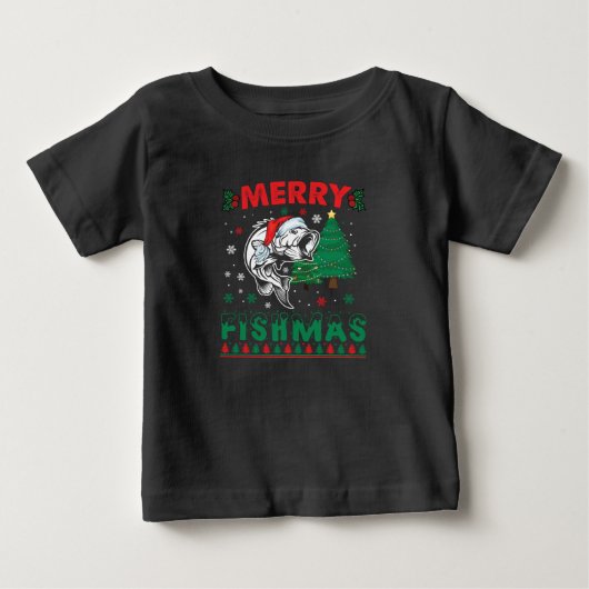 Prettig Visfeest Visvangende Vader Visser Kerstmis (Voorkant)