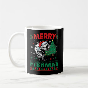 Prettig Visfeest Visvangende Vader Visser Kerstmis Koffiemok