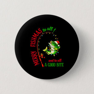 Prettig Visfeest Voor Alle Vissende Vissers Grappi Ronde Button 5,7 Cm
