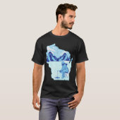 Prettig VisKerst Grappig Kerst Vissen T-shirt (Voorkant volledig)
