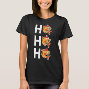 Prettig VisKerstmis Vissen Horrorsweater Kerst Gra T-shirt