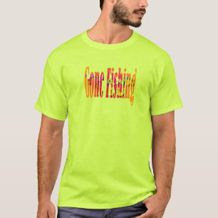 Prettig Vissen Fun Noveltie Heren Veiligheids Groe T-shirt