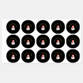 Prettig & Vorstig Kerstfeest Labels (Vel)