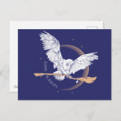 Prettig Vrije Dagen Hedwig Levering Feestdagenkaart (Voorkant / Achterkant)