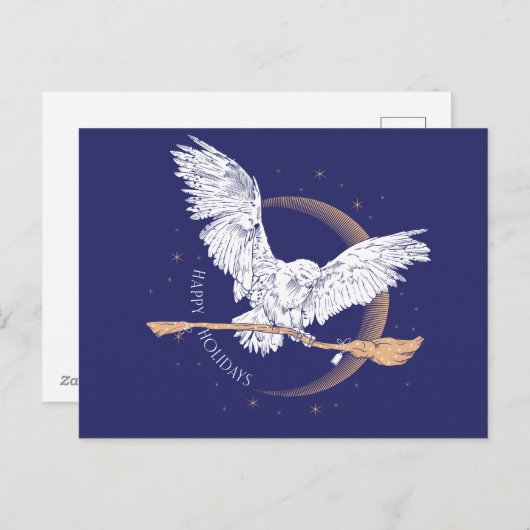 Prettig Vrije Dagen Hedwig Levering Feestdagenkaart (Voorkant / Achterkant)