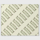 Prettig Wat Dan Ook Kerstmis Cadeaupapier (Vlak)