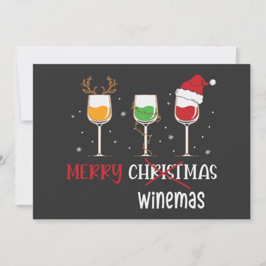 Prettig Winemas Kaart (Voorkant)