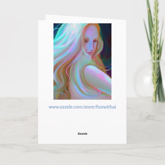 Prettig Winter Solstitium Kaart (Achterkant)