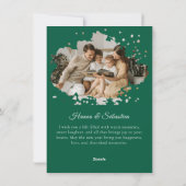 Prettig Wonen Boog 2 Foto Feestdagenkaart (Achterkant)