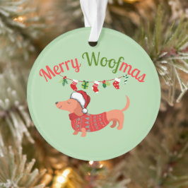 Prettig WOOFfeest Ornament
