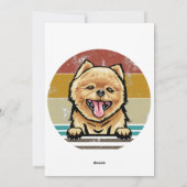 Prettig Woofmas Schnauzer Kerstmis Hond Liefhebber Feestdagenkaart (Achterkant)