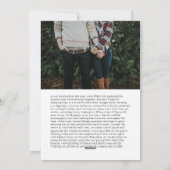 Prettig Y'all-idays Cowboy Kerstkaart (Achterkant)