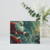 Prettig Zombie Kerstkaartje Briefkaart (Staand voorkant)