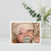 Prettige adoptie feestdagenkaart (Staand voorkant)