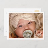 Prettige adoptie feestdagenkaart (Voorkant / Achterkant)