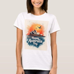 Prettige Australië dag T-shirt