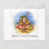 Prettige avond! feestdagenkaart (Voorkant)