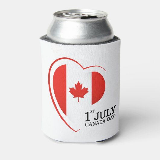 Prettige Canada Dag  Kan Koeler (Blikje Achterkant)
