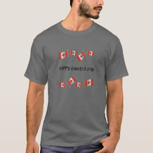 Prettige Canada Dag Land Vrijheid Canada Vlag Grap T-shirt