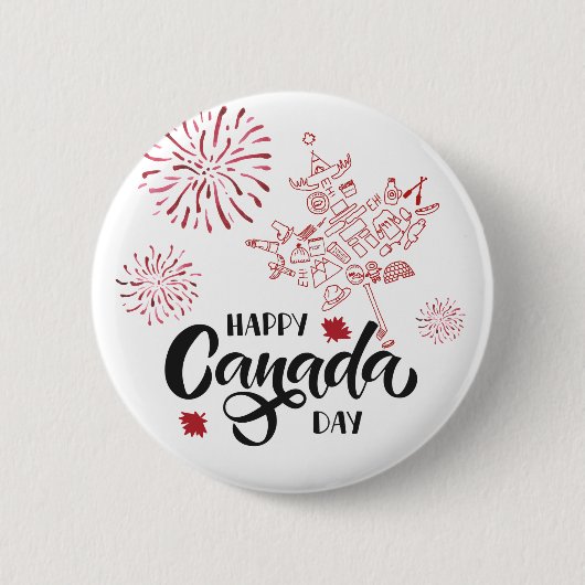 Prettige Canada Dag Speldje (Voorkant)