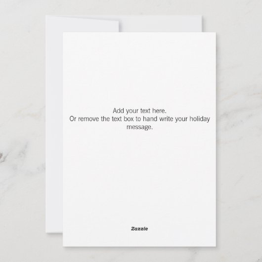 Prettige ChrisMouse Kerstkaart (Achterkant)