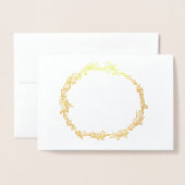 Prettige Crisis Folie Kaarten (Voorkant met envelop)