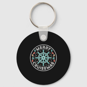 Prettige Cruise-kerstmis Matching Familie Kerst Cr Sleutelhanger