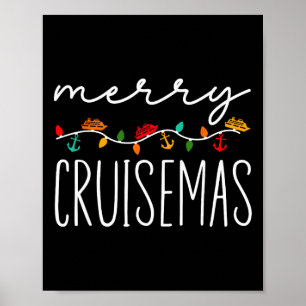 Prettige Cruisemas Cruise Kerstmis Cruise  Poster