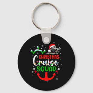 Prettige Cruisemas Familie Cruise Kerst Cruise Squ Sleutelhanger