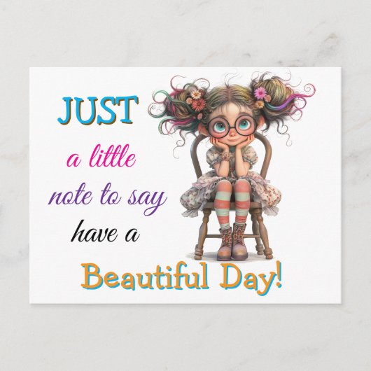 Prettige Dag Briefkaart (Voorkant)