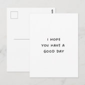 Prettige Dag Briefkaart (Voorkant / Achterkant)