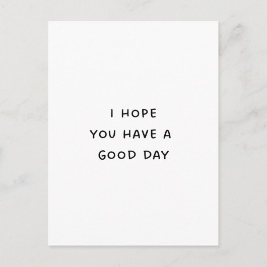 Prettige Dag Briefkaart (Voorkant)