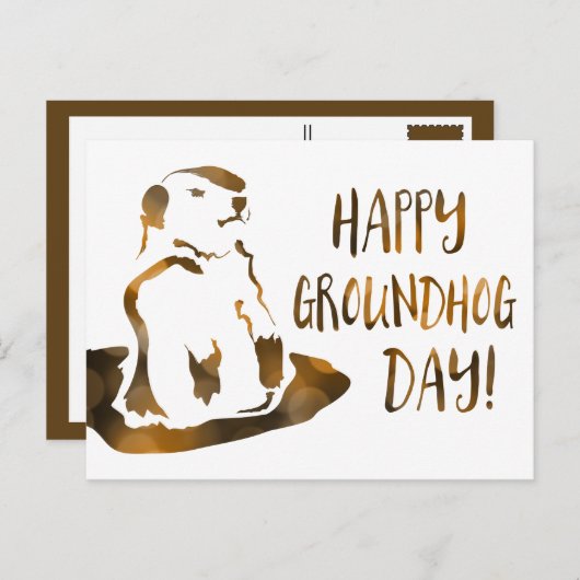 prettige dag briefkaart (Voorkant / Achterkant)