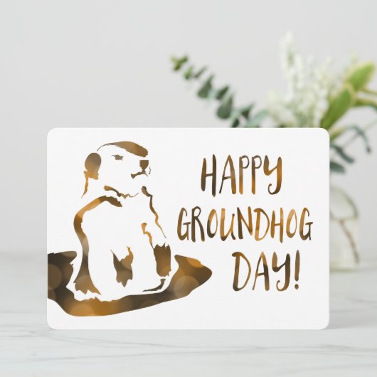 prettige dag kaart (Staand voorkant)