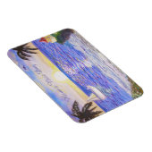 Prettige dag strand magneet (Rechterzijde)