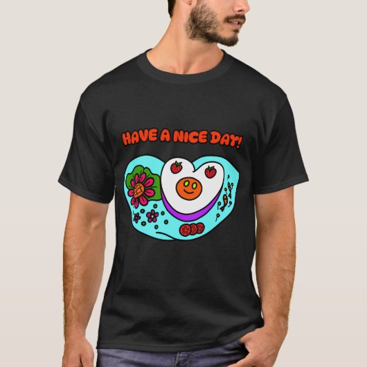 Prettige dag! t-shirt (Voorkant)