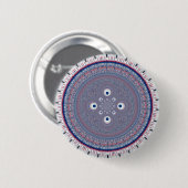 Prettige dag verder ronde button 5,7 cm (Voorkant /achterkant)