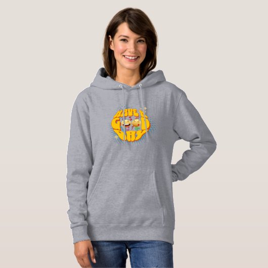 Prettige dag | Vrouwen Hoodie (Voorkant volledig)