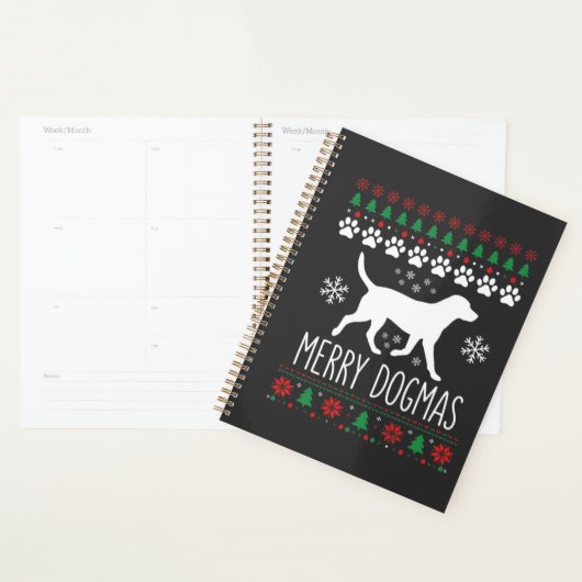 Prettige Dogma's Kersthond Vector Planner (Display)