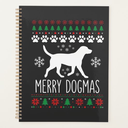 Prettige Dogma's Kersthond Vector Planner (Voorkant)