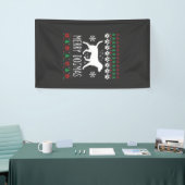 Prettige Dogma's Kersthond Vector Spandoek (Beurs)