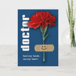 Prettige doktersdag. Wenskaart Kaart