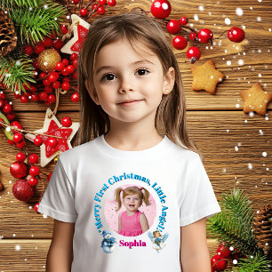 Prettige Eerste Kerst  Kleine Engel Foto Cadeau