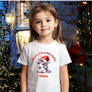 Prettige Eerste Verjaardag Kerst Baby Cadeau