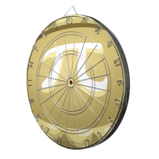 prettige feestdag dartbord (Voorkant Rechts)