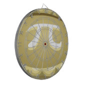 prettige feestdag dartbord (Voorkant Links)