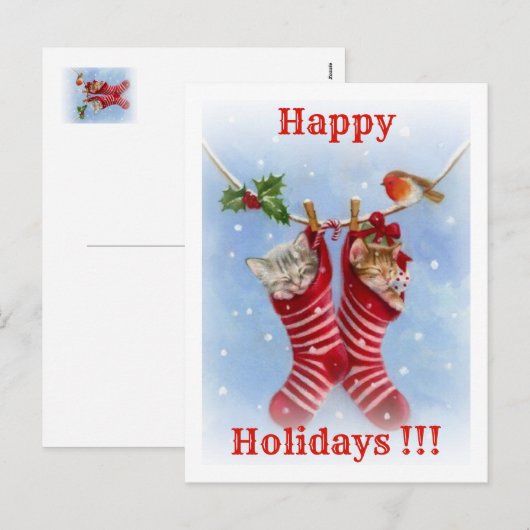 Prettige Feestdagen !!! (Voorkant / Achterkant)