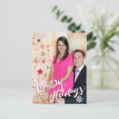 prettige feestdagen (Staand voorkant)