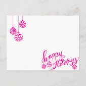 prettige feestdagen (Achterkant)