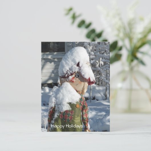 prettige feestdagen (Staand voorkant)